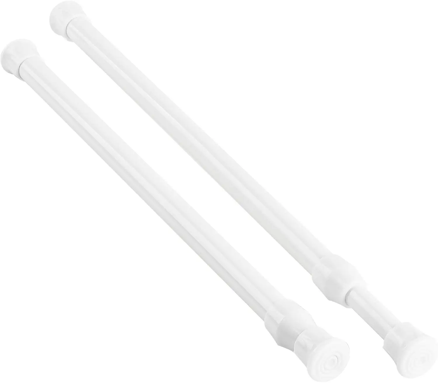 2 Pack Small Spring Tension Curtain Rod 12-20 Inch No Drill for Window Cupboard Closet
2 Pack Small Spring Tension Curtain Rod 12-20 Inch No Drill for Window Cupboard Closet