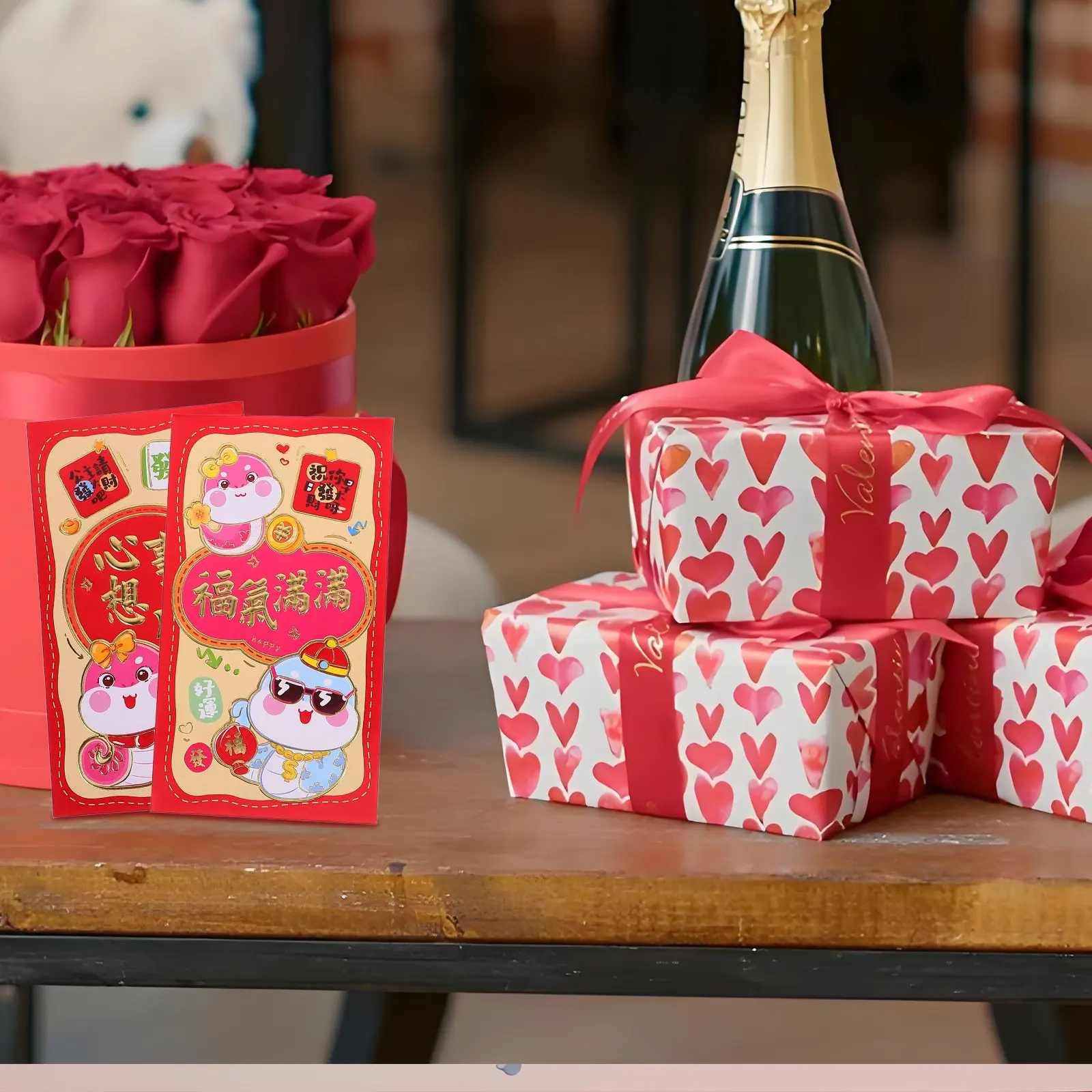 30Pcs Elegant Spring Festival Red Packet Money Envelope Large Capacity Sturdy Paper Red Envelope for New Year Present Wedding
30Pcs Elegant Spring Festival Red Packet Money Envelope Large Capacity Sturdy Paper Red Envelope for New Year Present Wedding
