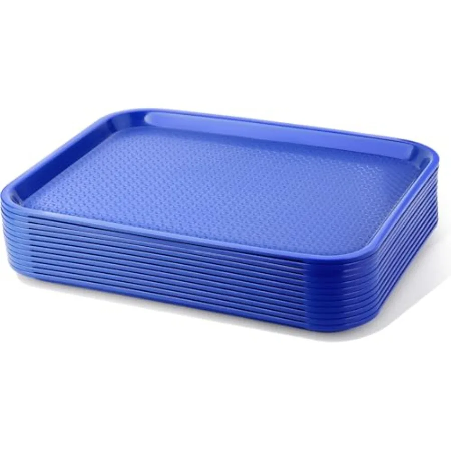 Fast Food Tray Set of 12 Blue 14 by 18-Inch
Fast Food Tray Set of 12 Blue 14 by 18-Inch