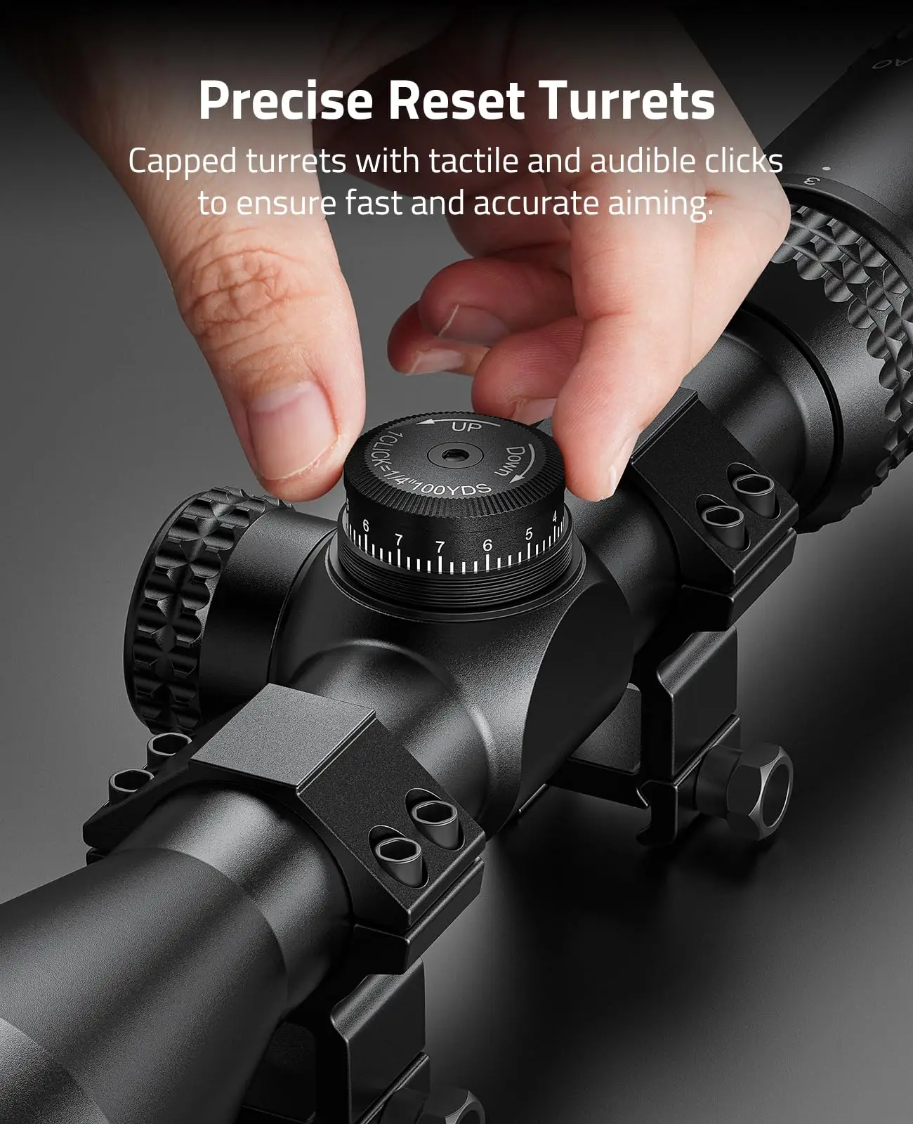 JackalHowl F02 AO Rifle Scope SFP Hunting Rifle Scope With Parallax Adjustment And 20mm Scope Rings Second Focal Plane
JackalHowl F02 AO Rifle Scope SFP Hunting Rifle Scope With Parallax Adjustment And 20mm Scope Rings Second Focal Plane