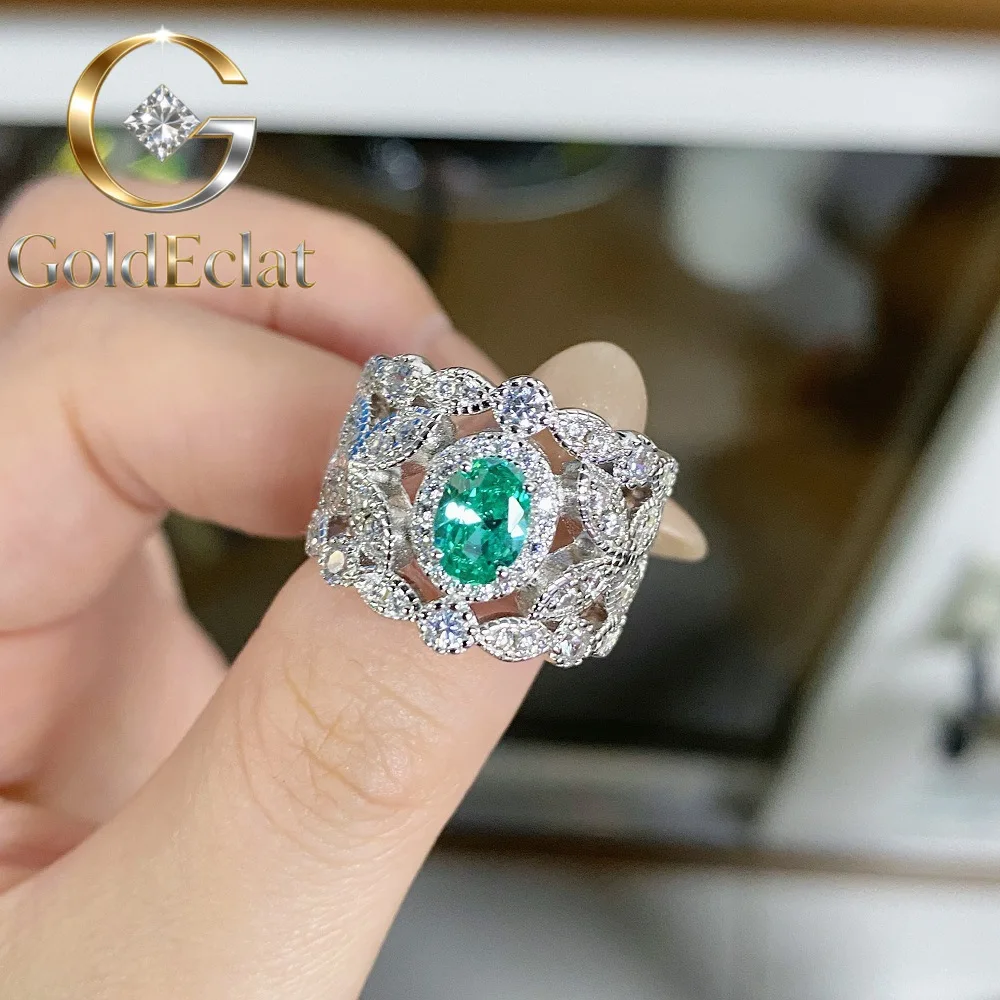 GoldEclat Luxury Solid Platinum PT950 Women's Lace Diamond Ring 1 karat Mesh Moissanite Diamond Ring
GoldEclat Luxury Solid Platinum PT950 Women's Lace Diamond Ring 1 karat Mesh Moissanite Diamond Ring