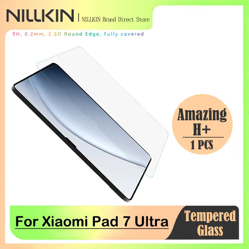 Для Xiaomi Pad 7 Ultra, NILLKIN H + твердость 9H, противовзрывное закаленное стекло, защитная пленка для экрана, антибликовая защита от отпечатков пальцев
Для Xiaomi Pad 7 Ultra, NILLKIN H + твердость 9H, противовзрывное закаленное стекло, защитная пленка для экрана, антибликовая защита от отпечатков пальцев