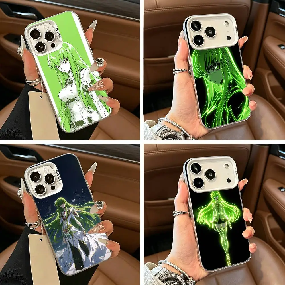 L-Lelouch of the Rebellion-C.C Phone Case For iPhone 11 12 13 14 15 16Pro Max Plus white silver Phone Cover
L-Lelouch of the Rebellion-C.C Phone Case For iPhone 11 12 13 14 15 16Pro Max Plus white silver Phone Cover