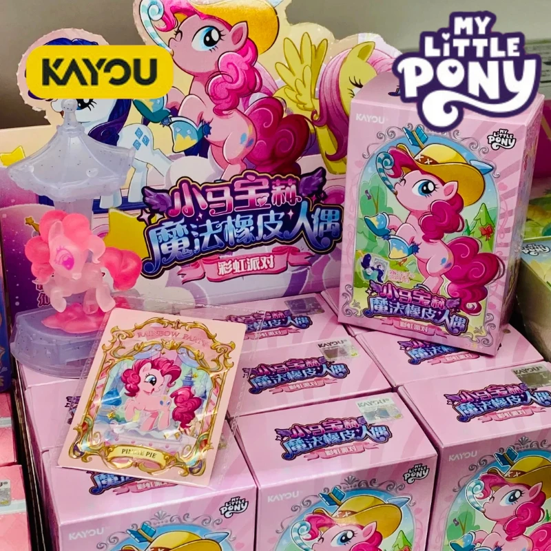 In Stock KAYOU My Little Pony Magic Eraser Blind Box Model Rainbow Party Vol.3 Shining in The Sky Vol.1 Shiny Kingdom Vol.2 Gift
In Stock KAYOU My Little Pony Magic Eraser Blind Box Model Rainbow Party Vol.3 Shining in The Sky Vol.1 Shiny Kingdom Vol.2 Gift