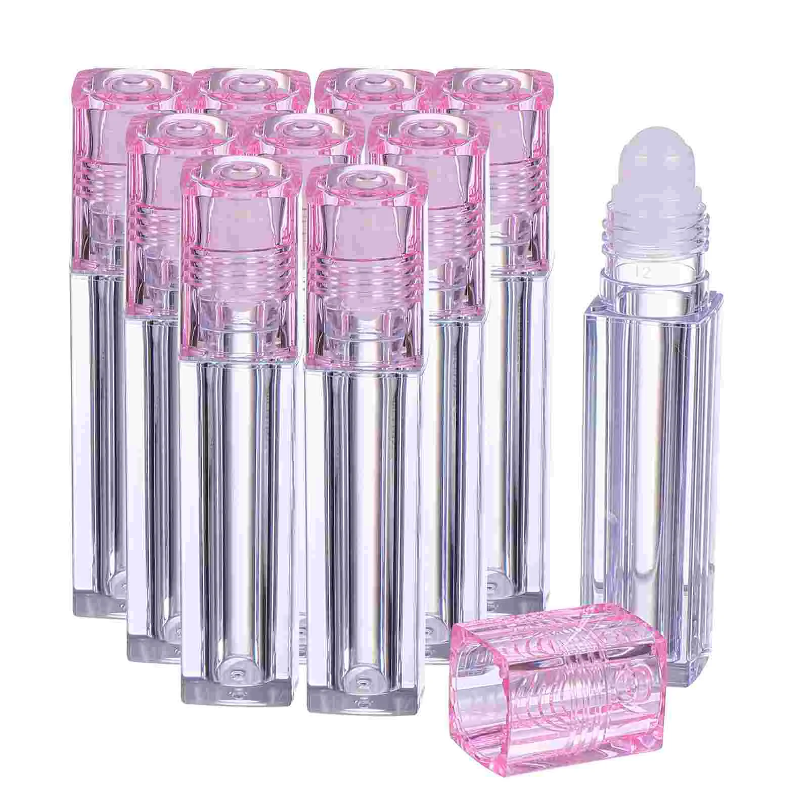 10 Pcs Roller Ball Essential Oil Bottle Perfume Bottles Roll-on Square Plastic Travel
10 Pcs Roller Ball Essential Oil Bottle Perfume Bottles Roll-on Square Plastic Travel