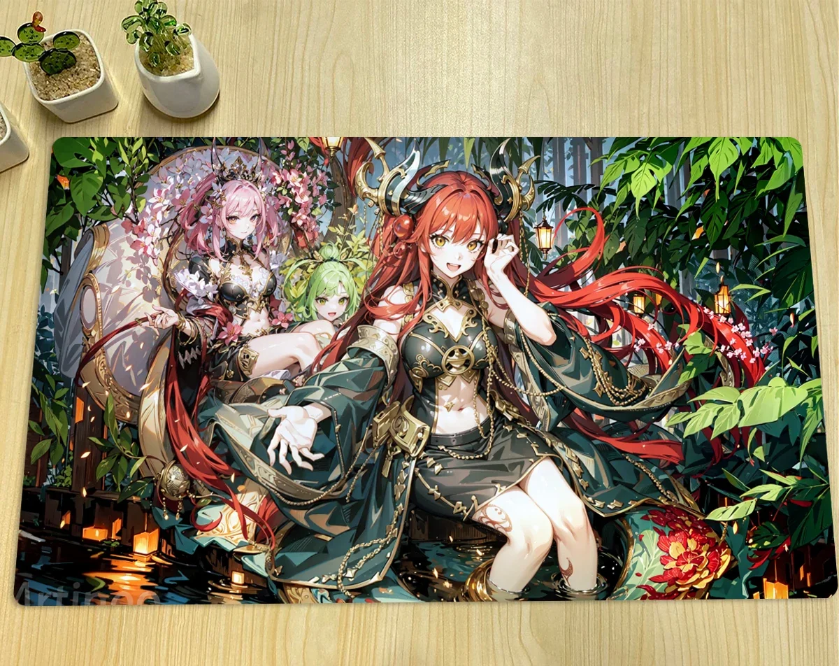 YuGiOh Traptrix Allomerus TCG Mat Traptrix Sera Trading Card Game Mat CCG Board Game Playmat Rubber Mouse Pad & Bag 600x350x2mm
YuGiOh Traptrix Allomerus TCG Mat Traptrix Sera Trading Card Game Mat CCG Board Game Playmat Rubber Mouse Pad & Bag 600x350x2mm