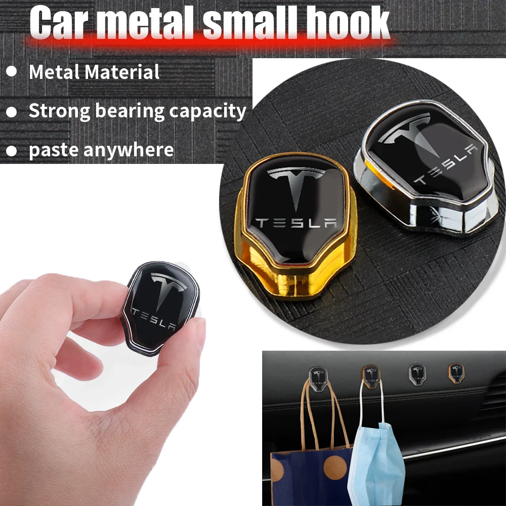 1pc/2pcs For Tesla Model 3 Y Model S X 2018-2026 Car 3D Metal Hook Seat Back Rear Trunk Hooks Auto Valve Core Accessories
1pc/2pcs For Tesla Model 3 Y Model S X 2018-2026 Car 3D Metal Hook Seat Back Rear Trunk Hooks Auto Valve Core Accessories