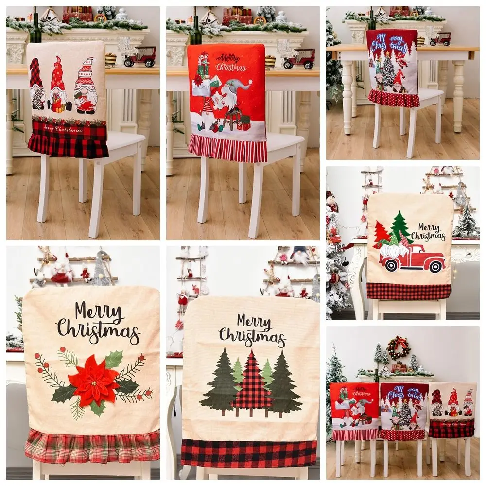 Cartoon Christmas Chair Cover Soft Stretch Xmas Dinner Chair Seat Cover Removable Christmas Table Decor New Year Supplies 
Cartoon Christmas Chair Cover Soft Stretch Xmas Dinner Chair Seat Cover Removable Christmas Table Decor New Year Supplies