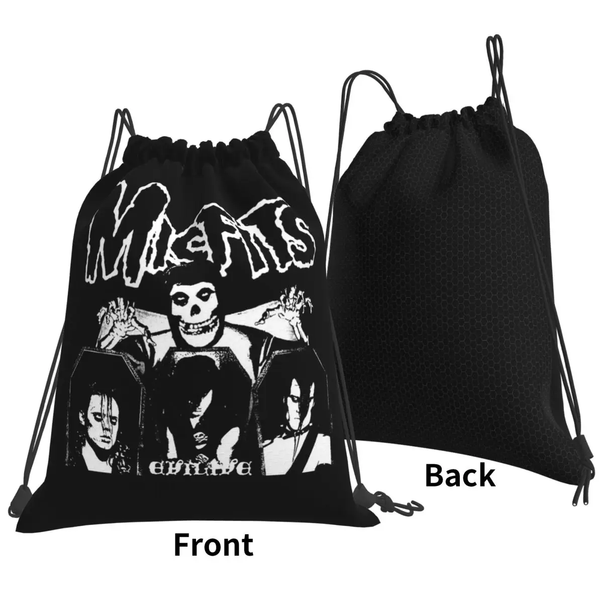 Misfits Skull Backpacks Multi-function Drawstring Bags Shoes Bag Book Bags for Man Woman Students
Misfits Skull Backpacks Multi-function Drawstring Bags Shoes Bag Book Bags for Man Woman Students
