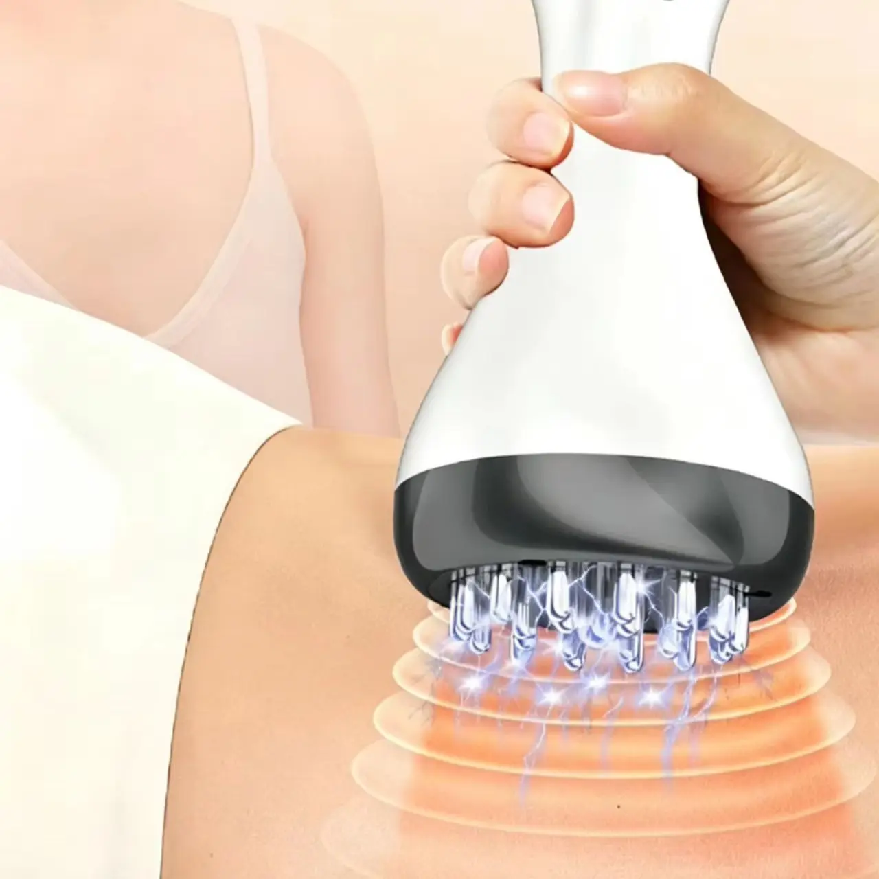 Ntelligent Electric Scraping Instrument, Micro-electric Pulse Meridian Brush, Vibration, Warm Moxibustion Massager
Ntelligent Electric Scraping Instrument, Micro-electric Pulse Meridian Brush, Vibration, Warm Moxibustion Massager