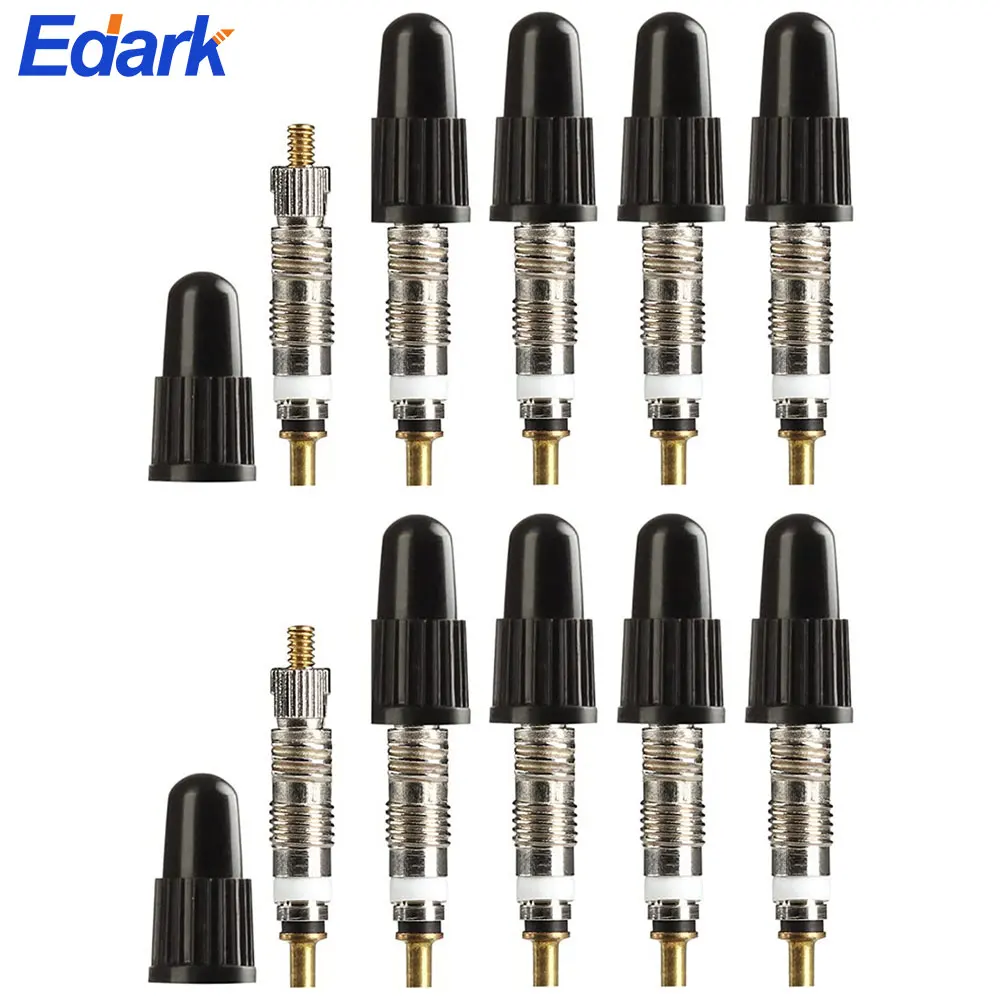 1 Set Presta Valve Cores with Removal Tool and 10 Cores and 10 Caps for Tubeless Tires. Mountain, Road Bike and BMX Compatible
1 Set Presta Valve Cores with Removal Tool and 10 Cores and 10 Caps for Tubeless Tires. Mountain, Road Bike and BMX Compatible