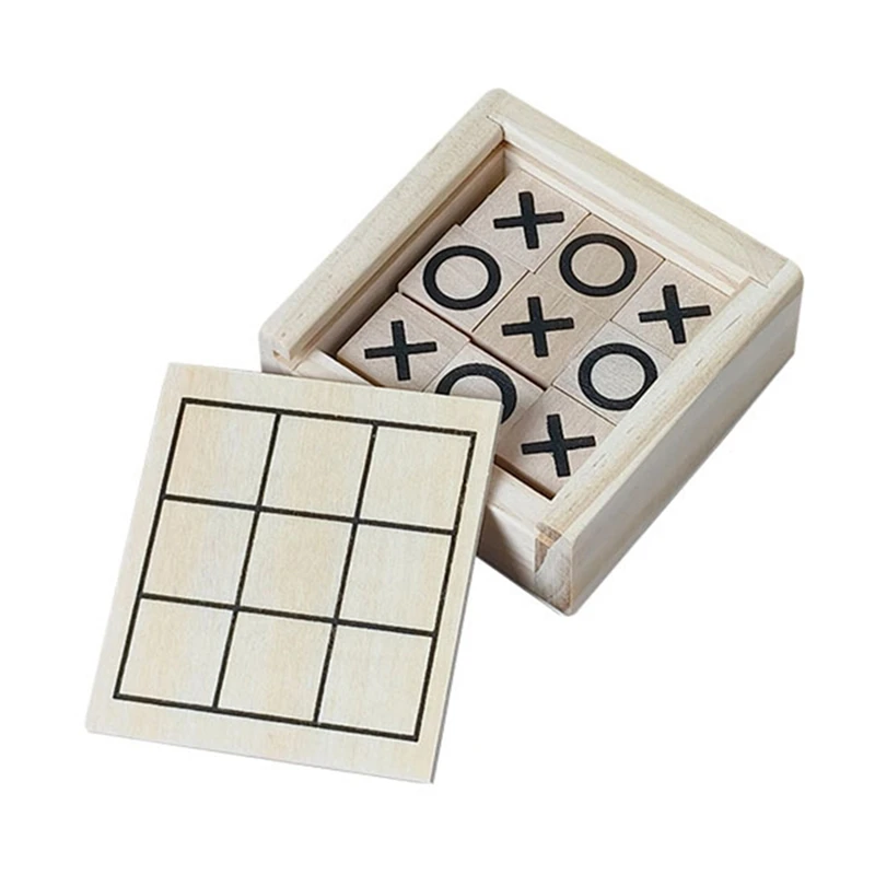 Деревянная детская настольная игра Xo Tic Tac Toe, интерактивная логическая мышление для родителей и детей, забавная игра, детские игрушки-головоломки, подарок
Деревянная детская настольная игра Xo Tic Tac Toe, интерактивная логическая мышление для родителей и детей, забавная игра, детские игрушки-головоломки, подарок