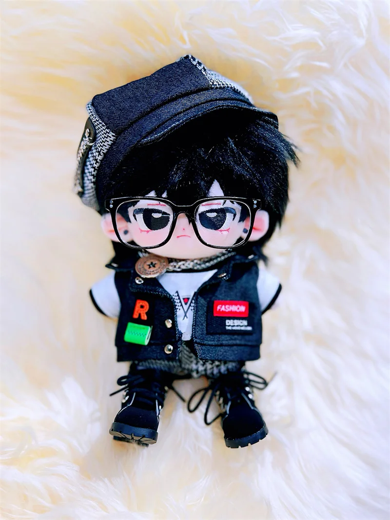 5PC/SET Handmade 20cm Doll Clothes Cool Fashion Suits Plush Dolls Outfit Toys Baby Doll's Accessories Cos Suit
5PC/SET Handmade 20cm Doll Clothes Cool Fashion Suits Plush Dolls Outfit Toys Baby Doll's Accessories Cos Suit