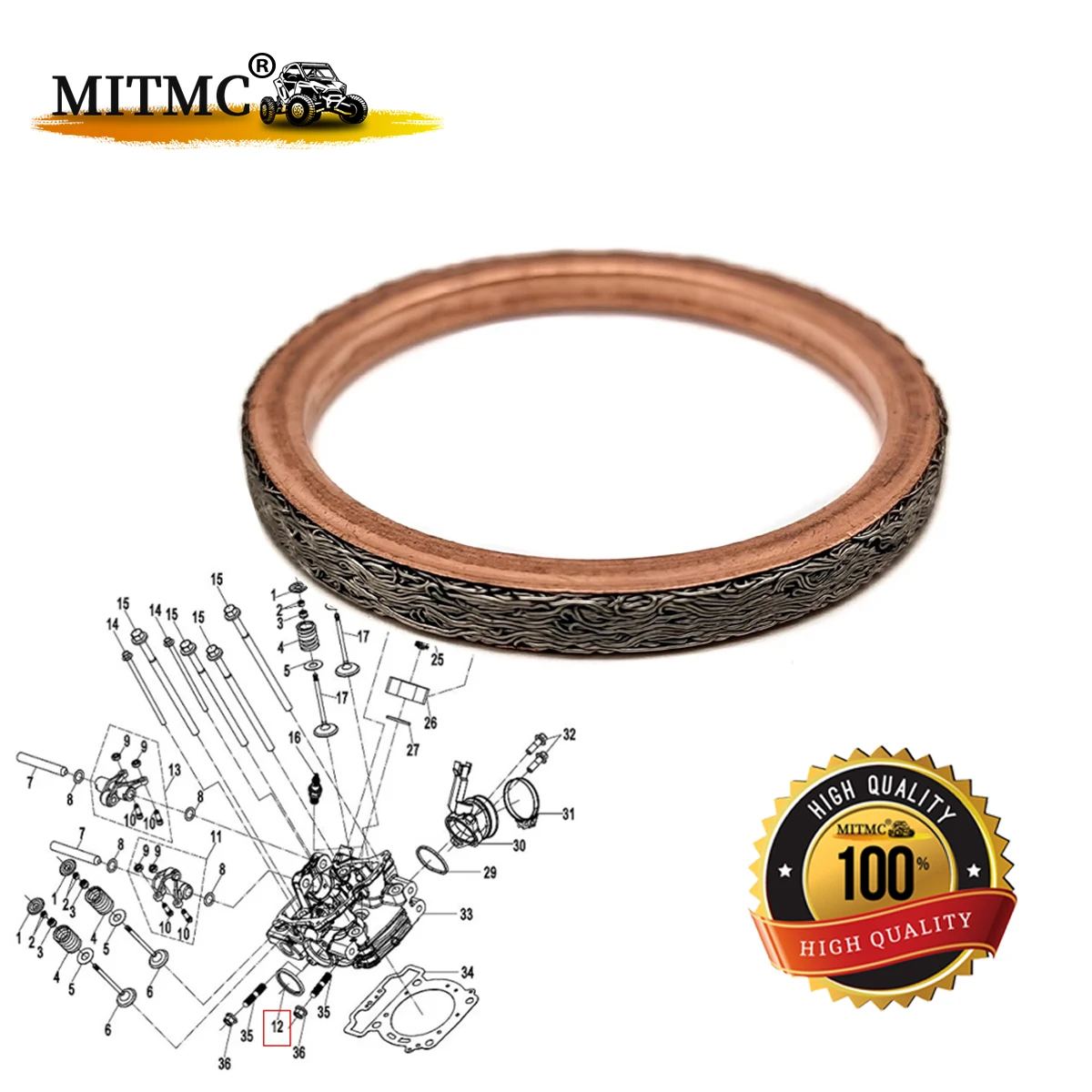 Прокладка выхлопной трубы для CF 400 500 600 800ATV UTV CFX8 CF2V91W 800CC ATV UTV Запчасти для ремонта двигателя 45*37*4 CF OEM-0800- 022300
Прокладка выхлопной трубы для CF 400 500 600 800ATV UTV CFX8 CF2V91W 800CC ATV UTV Запчасти для ремонта двигателя 45*37*4 CF OEM-0800- 022300