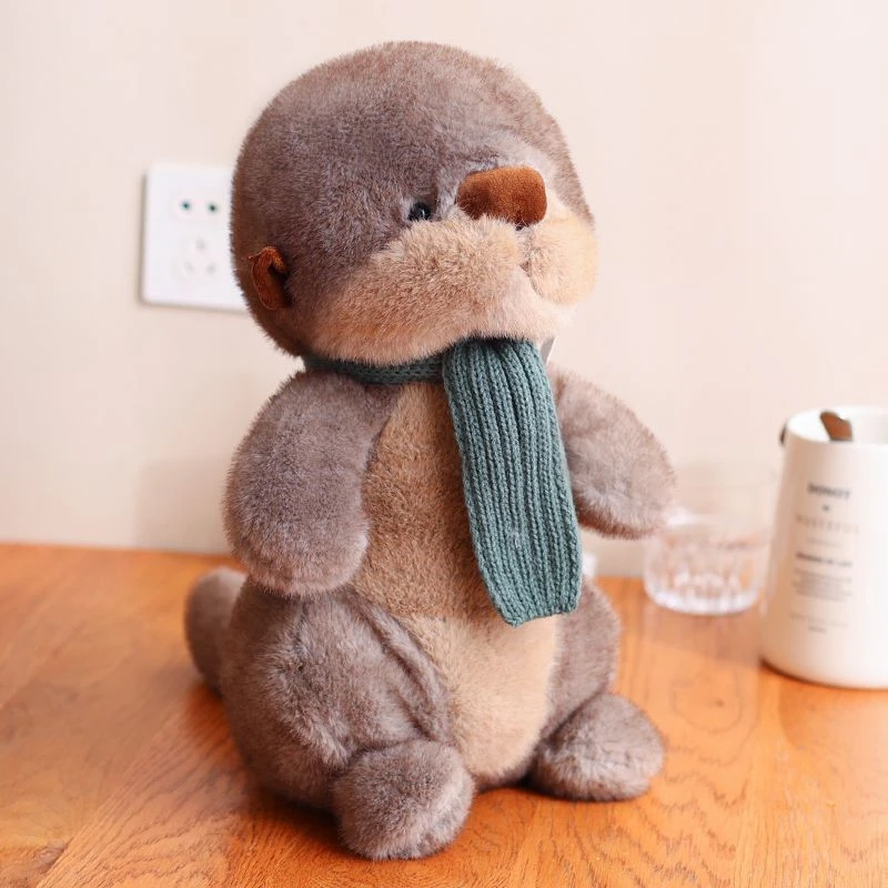 26CM Cute Scarf Otter Plush Toy Sea Otter New Kawaii Soothing Children's Doll as a Birthday and Festival Gift for Kids
26CM Cute Scarf Otter Plush Toy Sea Otter New Kawaii Soothing Children's Doll as a Birthday and Festival Gift for Kids