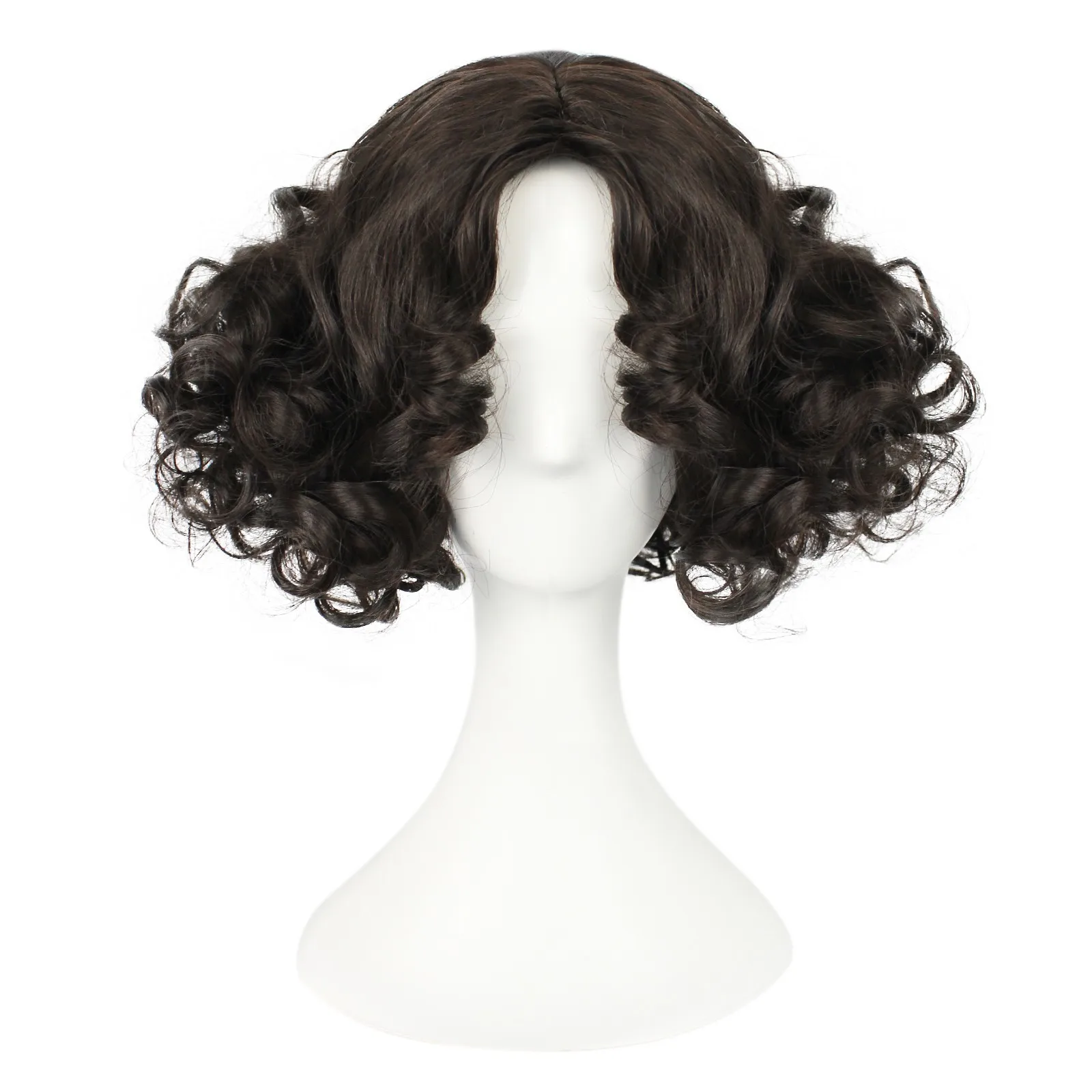 10Inch Synthetic Hair Short Curly Black Mirabel Cosplay Wig for Halloween Thanksgiving Day Christmas 
10Inch Synthetic Hair Short Curly Black Mirabel Cosplay Wig for Halloween Thanksgiving Day Christmas