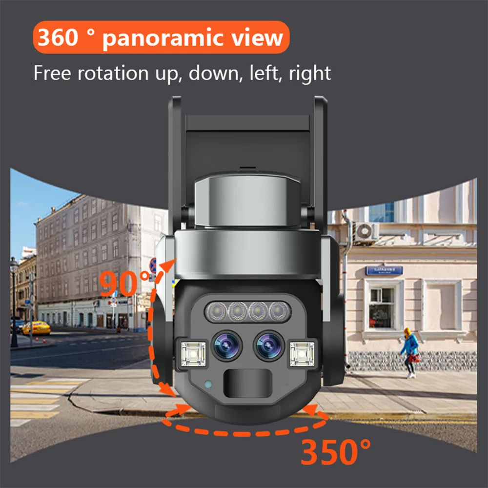 6MP Carecam APP 10X Zoom PTZ IP Dome Camera AI Humanoid Detection Full Color Security CCTV Intercom Baby Monitor
6MP Carecam APP 10X Zoom PTZ IP Dome Camera AI Humanoid Detection Full Color Security CCTV Intercom Baby Monitor