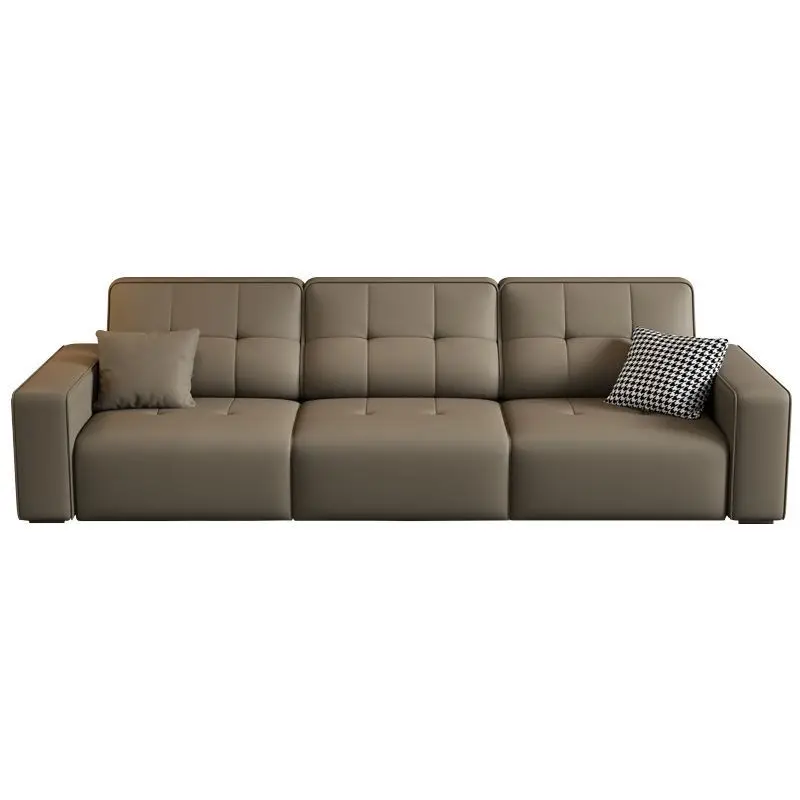 Electric function leather living room size apartment Italian minimalist retractable straight first class
Electric function leather living room size apartment Italian minimalist retractable straight first class
