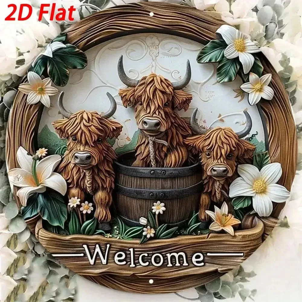 Artiplanto Highland Cow Metal Wall Sculpture,UV Resistant,Easy to Hang,Cute Home Decor Gift
Artiplanto Highland Cow Metal Wall Sculpture,UV Resistant,Easy to Hang,Cute Home Decor Gift