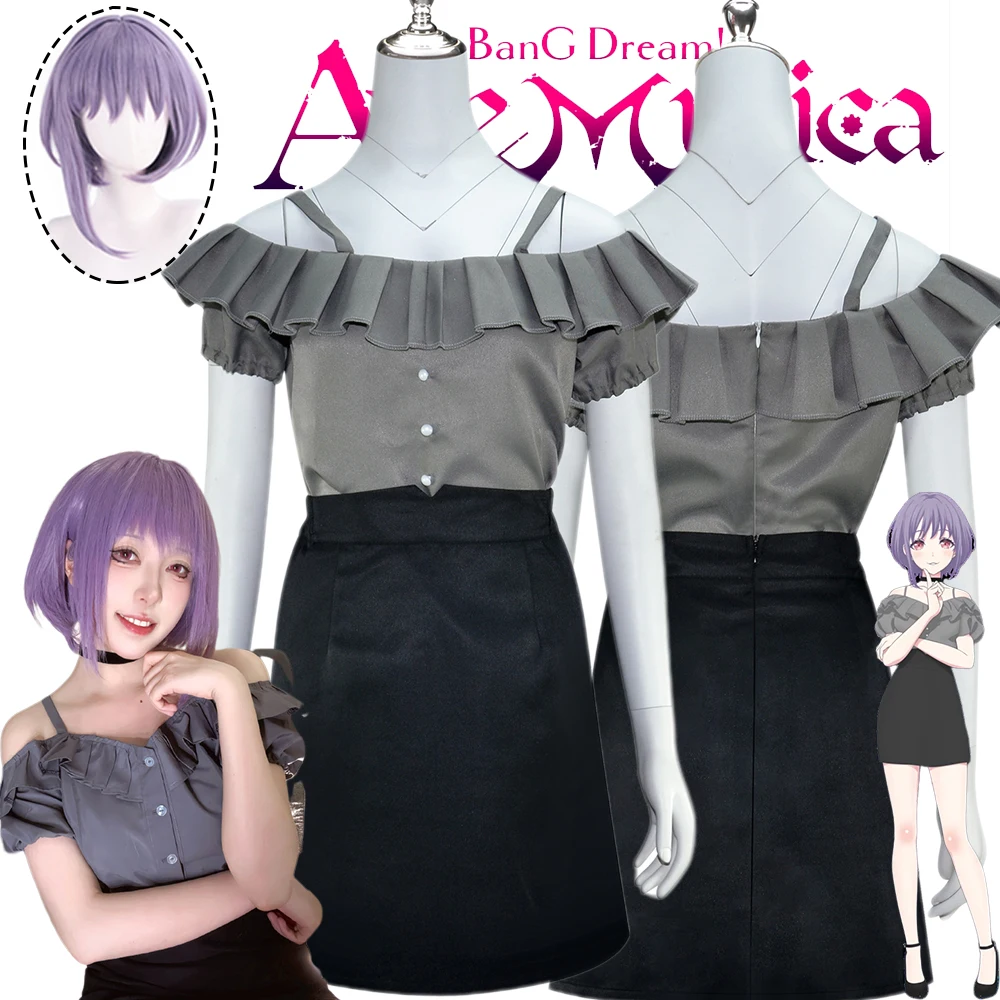 Anime BanG Dream! Nyamu Yutenji Cosplay Costume Cosplay Ave Mujica Costume Nyamu Anime Role Play Halloween Party Suits Full Set
Anime BanG Dream! Nyamu Yutenji Cosplay Costume Cosplay Ave Mujica Costume Nyamu Anime Role Play Halloween Party Suits Full Set