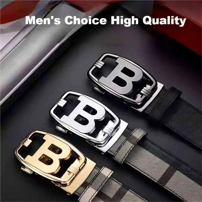 B prefix men's belt, fashionable, casual, luxurious designer designs alloy buckle human belt gift
B prefix men's belt, fashionable, casual, luxurious designer designs alloy buckle human belt gift