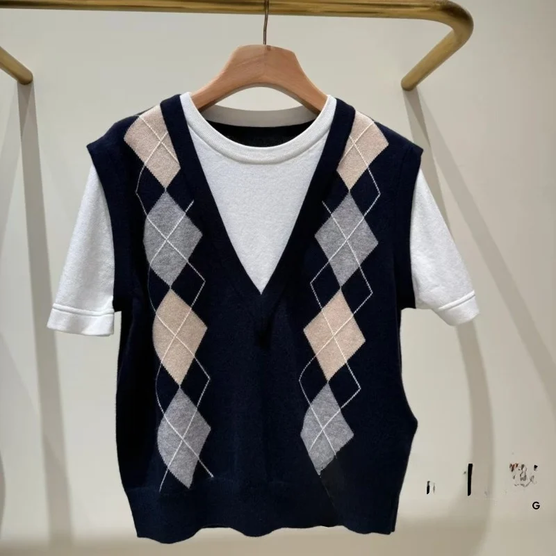 Early Autumn 2025 College Sle Retro Plaid Knitted Top Women's Faion Medium Softn French Sle Regular Fit ...
Early Autumn 2025 College Sle Retro Plaid Knitted Top Women's Faion Medium Softn French Sle Regular Fit ...