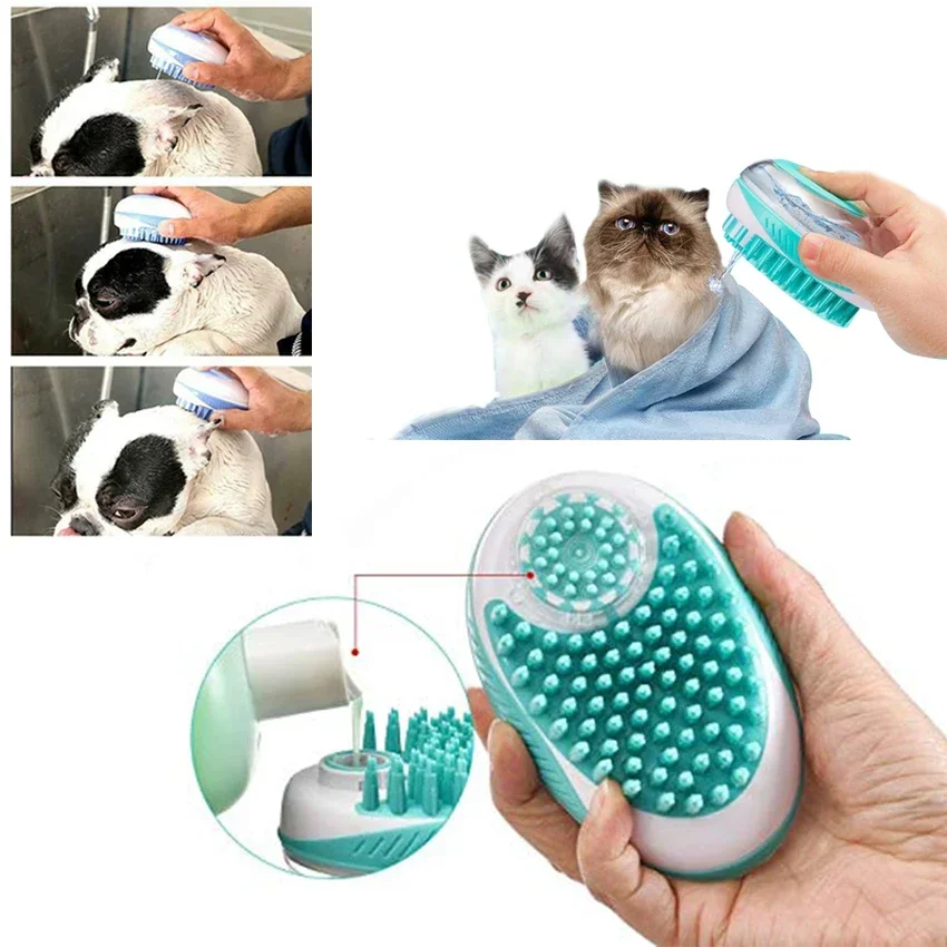 Pet Bath Brush Multifunction Cat Dog Brush Shampoo Massage Brush Shower Hair Removal Comb for Cats Pet Cleaning Grooming Tool
Pet Bath Brush Multifunction Cat Dog Brush Shampoo Massage Brush Shower Hair Removal Comb for Cats Pet Cleaning Grooming Tool