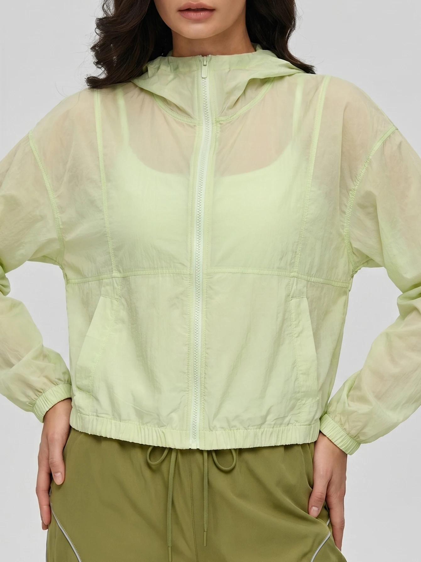 Women Hooded Sun Protection Jacket Back Flap Design Lightweight Breathable UPF50+ UV Protection Outdoor Sports Coat
Women Hooded Sun Protection Jacket Back Flap Design Lightweight Breathable UPF50+ UV Protection Outdoor Sports Coat