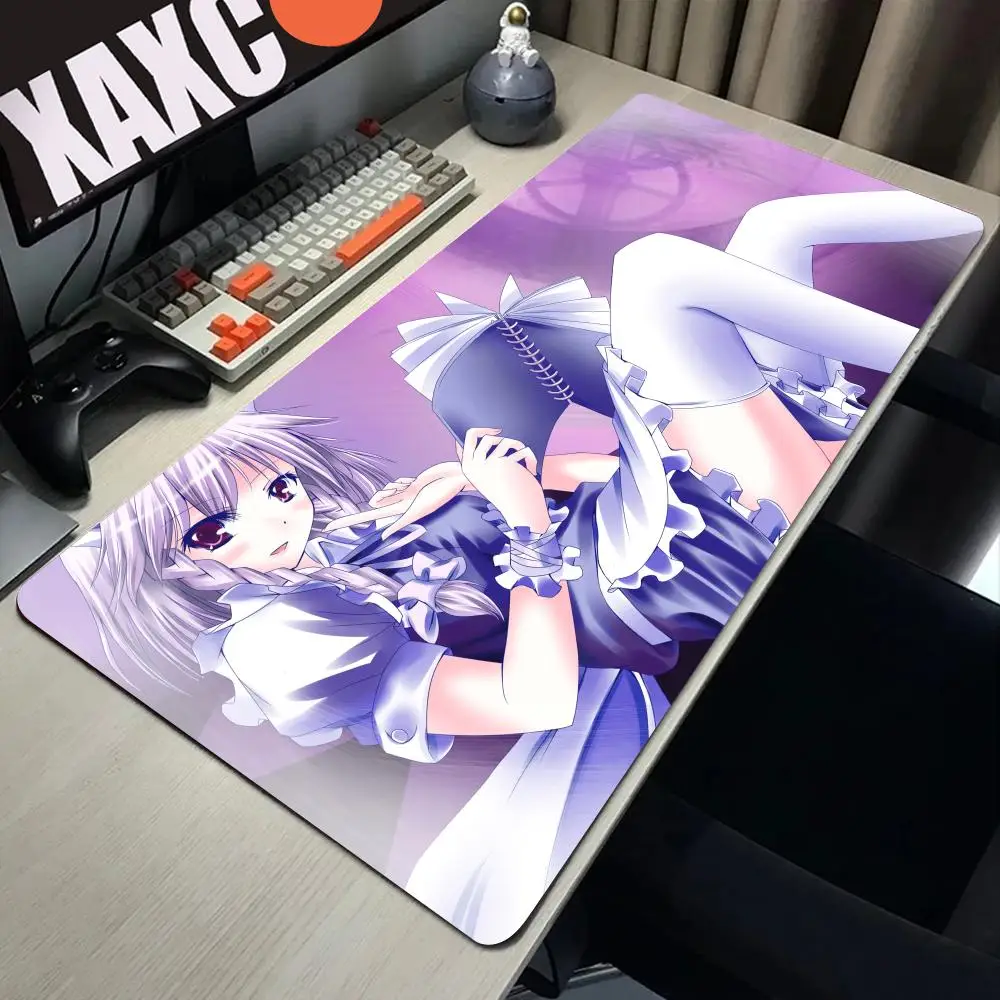 HYBXAXC ouhou Project Mouse Pad Game Laptop Playmat Extra Large Anime Girl Izayoi Sakuya Kirisame Marisa PC Gaming Accessories
HYBXAXC ouhou Project Mouse Pad Game Laptop Playmat Extra Large Anime Girl Izayoi Sakuya Kirisame Marisa PC Gaming Accessories