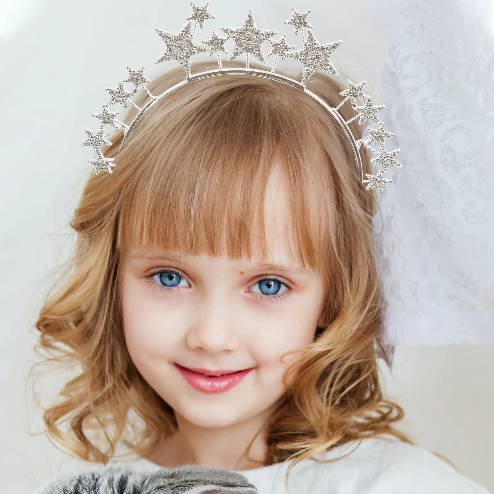 2pcs Star Headband Hair Accessories Kids Glitter Shape Silver Birthday Party Toddler Metal Girls Hair Ornament
2pcs Star Headband Hair Accessories Kids Glitter Shape Silver Birthday Party Toddler Metal Girls Hair Ornament
