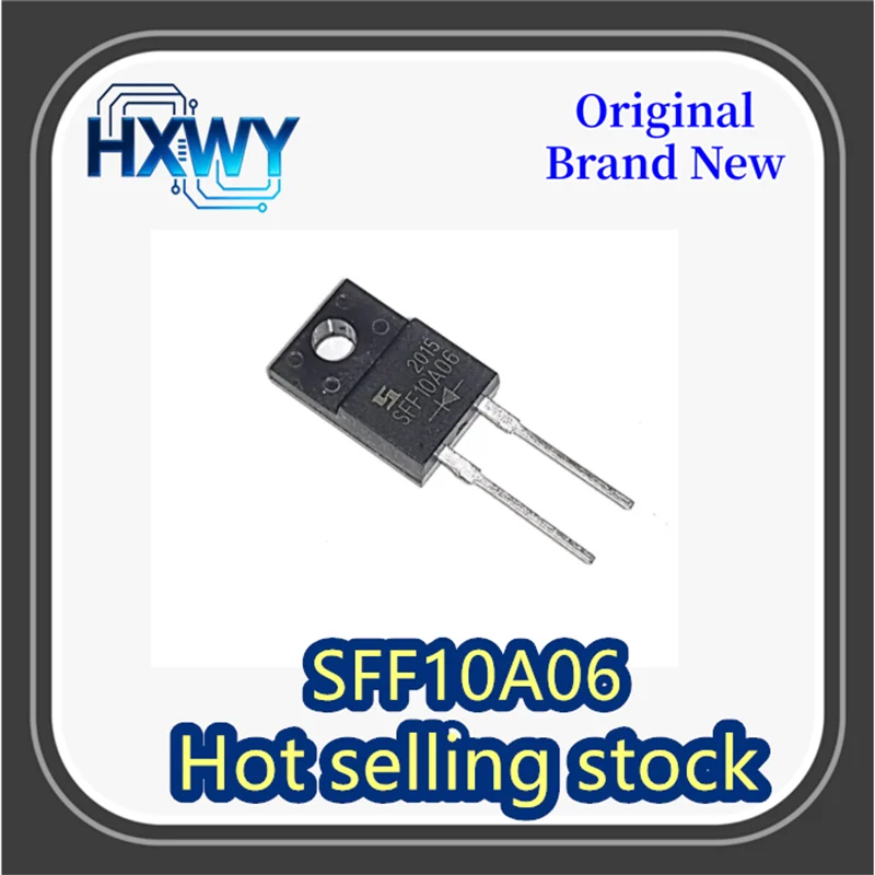 (10/50 pieces) SFF10A06 TO-220F-2 Fast Recovery Diode - Brand New Original
(10/50 pieces) SFF10A06 TO-220F-2 Fast Recovery Diode - Brand New Original