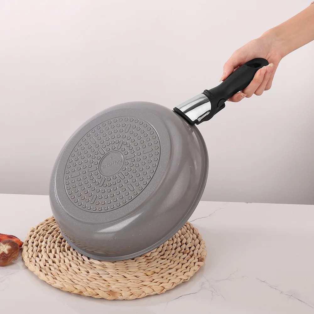 Anti-Scalding Detachable Pan Handle Knob-style Buckle Ergonomic Frying Pan Handle Heat-resistant Pot Replacement Clip Handle
Anti-Scalding Detachable Pan Handle Knob-style Buckle Ergonomic Frying Pan Handle Heat-resistant Pot Replacement Clip Handle