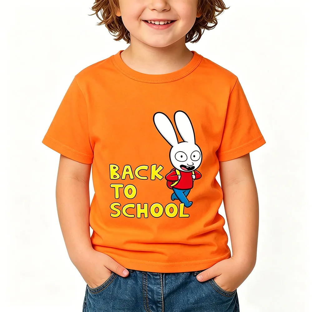 100%Cotton Simon Super Rabbit Cartoon Children's T-shirt Cute Boys Hip Hop Girls Anime Print Kids Tops Casual O-neck Tees Summer
100%Cotton Simon Super Rabbit Cartoon Children's T-shirt Cute Boys Hip Hop Girls Anime Print Kids Tops Casual O-neck Tees Summer
