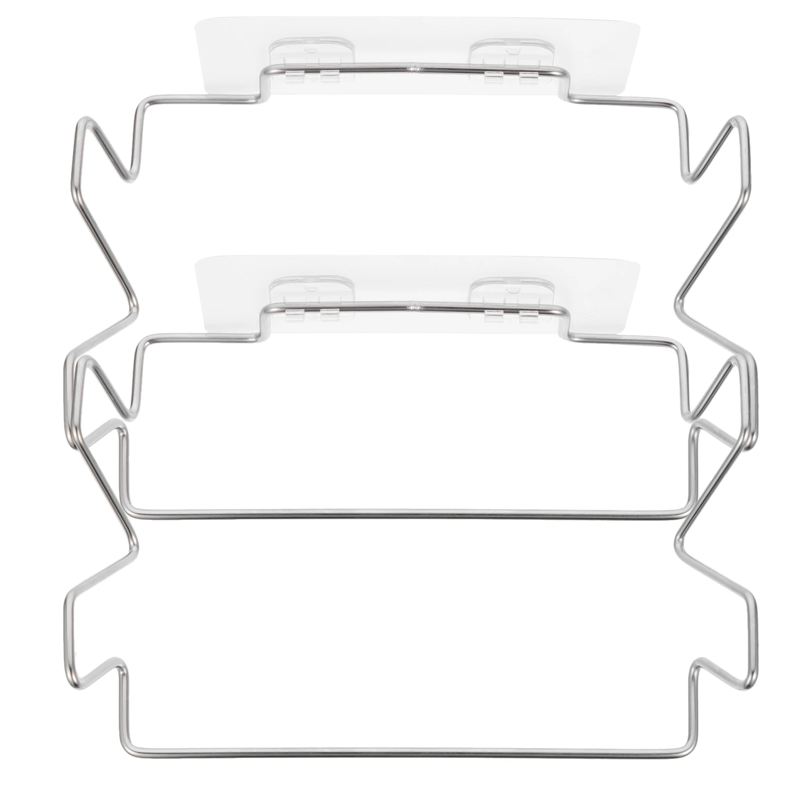 2 pcs Trash Bag Holder Stainless Steel Cabinet Door Garbage Kitchen Pantry Bathrooms Portable Space Saving
2 pcs Trash Bag Holder Stainless Steel Cabinet Door Garbage Kitchen Pantry Bathrooms Portable Space Saving