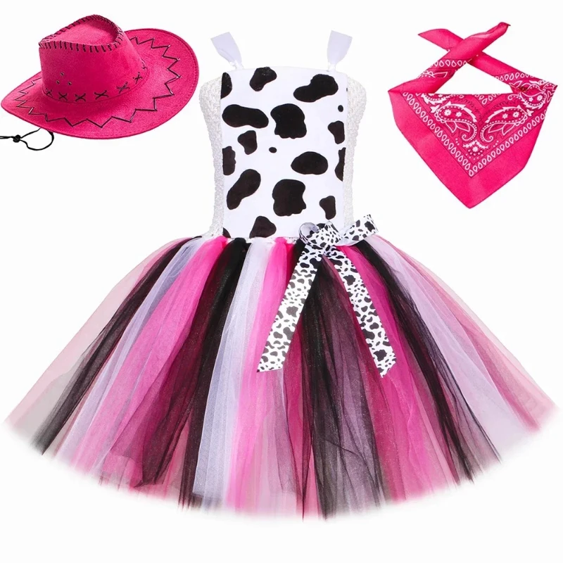Cowgirl Costume for Girls Halloween Christmas Party Dresses Western Cowboy Cow Cosplay Princess Tutu Dress Kids Fancy Clothes
Cowgirl Costume for Girls Halloween Christmas Party Dresses Western Cowboy Cow Cosplay Princess Tutu Dress Kids Fancy Clothes