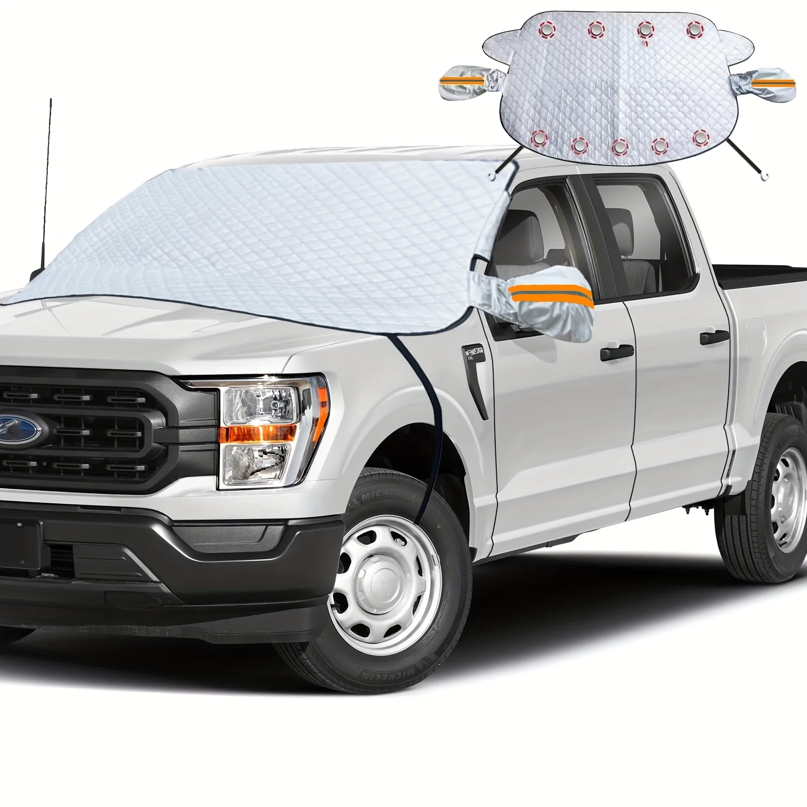 Снежный чехол на лобовое стекло автомобиля, магнитный снежный чехол на лобовое стекло, 4-слойная защита от снега, льда, мороза, солнечного света
Снежный чехол на лобовое стекло автомобиля, магнитный снежный чехол на лобовое стекло, 4-слойная защита от снега, льда, мороза, солнечного света