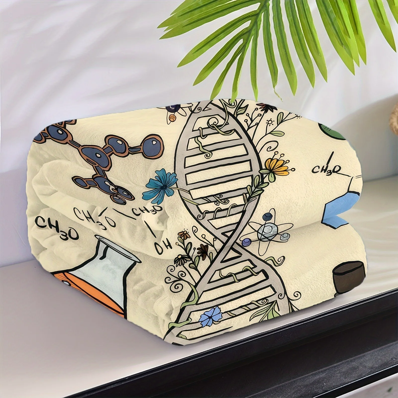 Cozy Abstract Science Flannel Throw Blanket, Machine Washable, Great for Sofa, Naps, All Seasons - Lightweight Polyester
Cozy Abstract Science Flannel Throw Blanket, Machine Washable, Great for Sofa, Naps, All Seasons - Lightweight Polyester