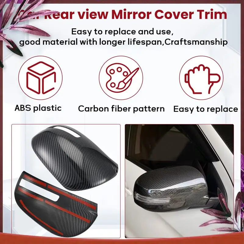 Durable Carbon Fiber Car Rear View Mirror Cover Trim For Mitsubishi Outlander 2013 2014 2015 2016 2017 2018 2019
Durable Carbon Fiber Car Rear View Mirror Cover Trim For Mitsubishi Outlander 2013 2014 2015 2016 2017 2018 2019