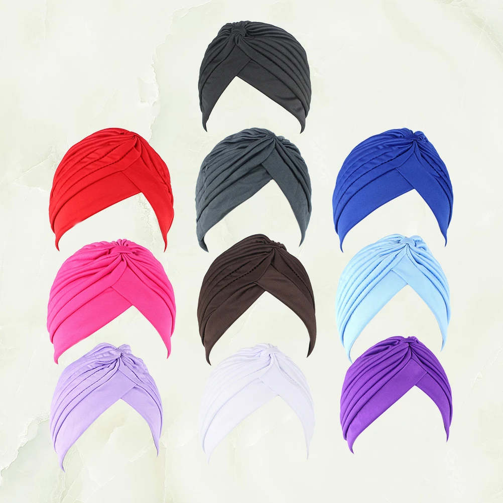 10Pcs Turban Hat Women Headpiece Hair Hoops Traditional Headdress Fashion Accessories Cotton Material Birthday Party Christmas
10Pcs Turban Hat Women Headpiece Hair Hoops Traditional Headdress Fashion Accessories Cotton Material Birthday Party Christmas