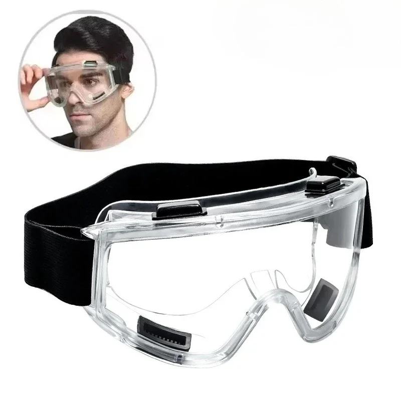 5pcs Safety Goggles Anti-Dust Anti-Fog Anti-Splash Windproof Breathable for Men Women Cycling Work Protective Eyewear
5pcs Safety Goggles Anti-Dust Anti-Fog Anti-Splash Windproof Breathable for Men Women Cycling Work Protective Eyewear