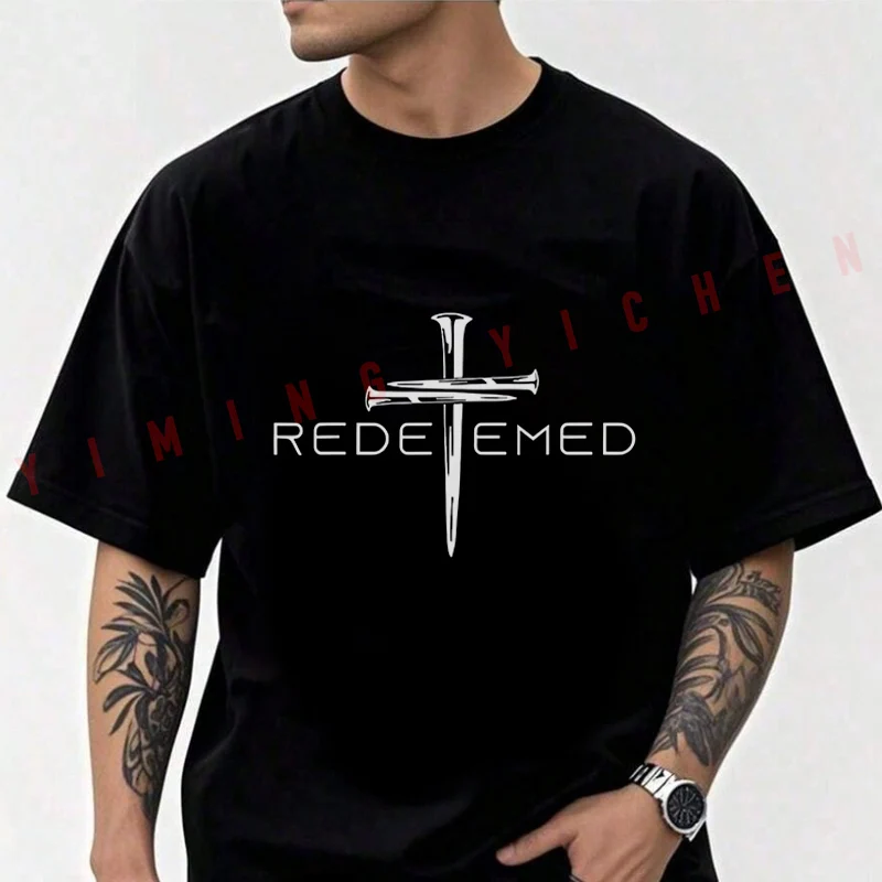 Redeemed Christian Jesus Graphic Motorcycle T-Shirt Men Cotton O-neck Short Sleeve TShirt Fashion Tops Tee
Redeemed Christian Jesus Graphic Motorcycle T-Shirt Men Cotton O-neck Short Sleeve TShirt Fashion Tops Tee
