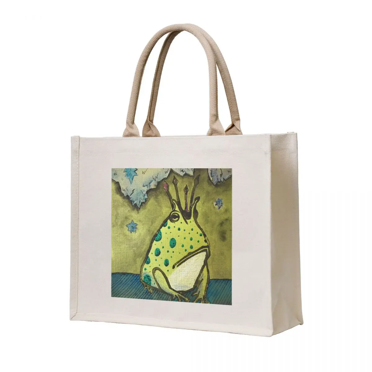 Stormy Crowned Frog Tote Bag university shopper bag woman shopping bag bags luxury women Custom 
Stormy Crowned Frog Tote Bag university shopper bag woman shopping bag bags luxury women Custom