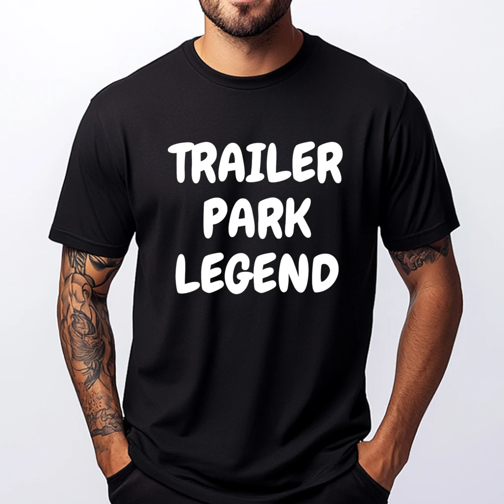 Funny Trailer Park Legend White Trash Redneck Black Shirt Graphic Tees Short Sleeve T-Shirt Gothic Style
Funny Trailer Park Legend White Trash Redneck Black Shirt Graphic Tees Short Sleeve T-Shirt Gothic Style