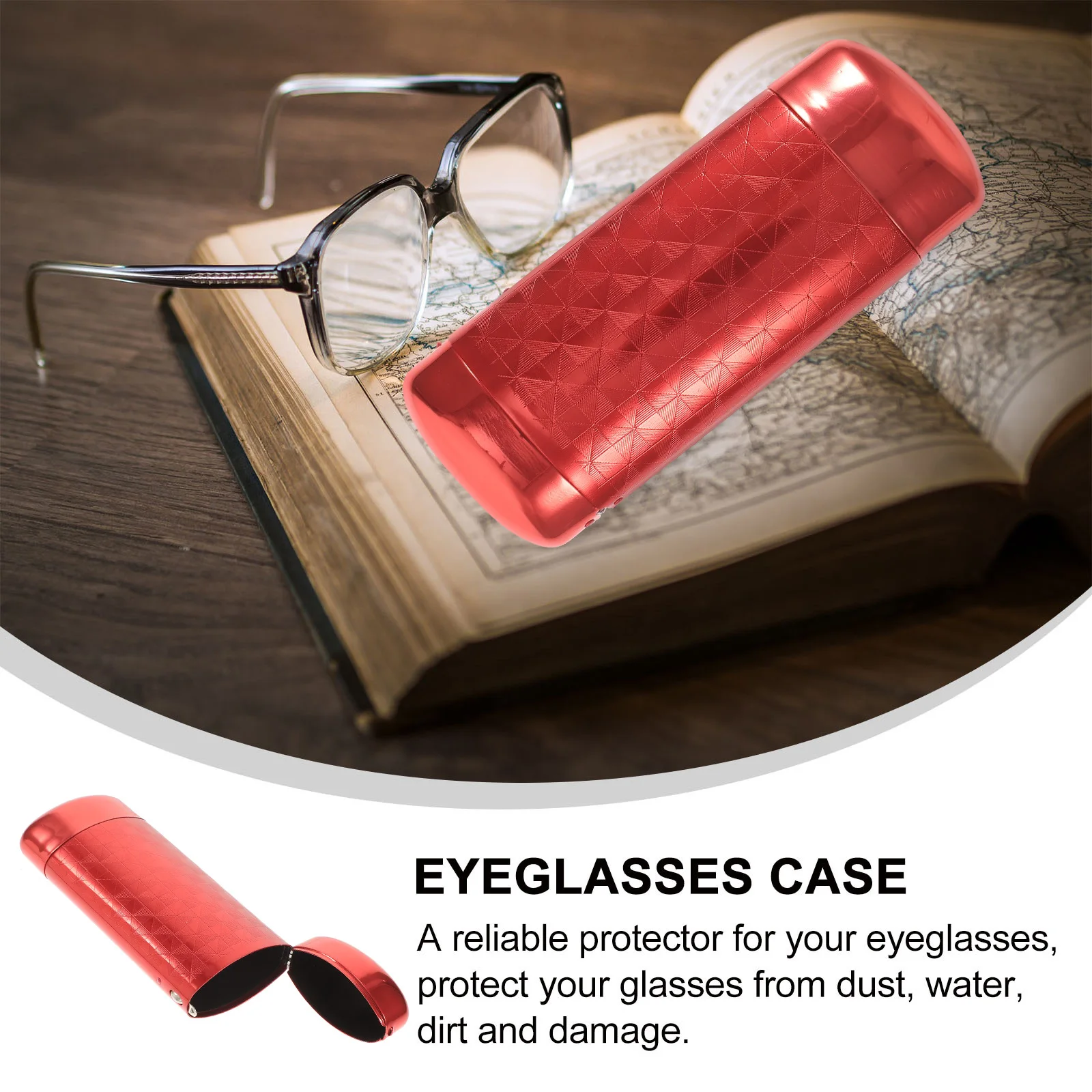 Eyeglasses Hard Case Compact Portable Sunglasses Case Box Waterproof Dustproof Protective Eyewear Container for Travel Daily Use
Eyeglasses Hard Case Compact Portable Sunglasses Case Box Waterproof Dustproof Protective Eyewear Container for Travel Daily Use