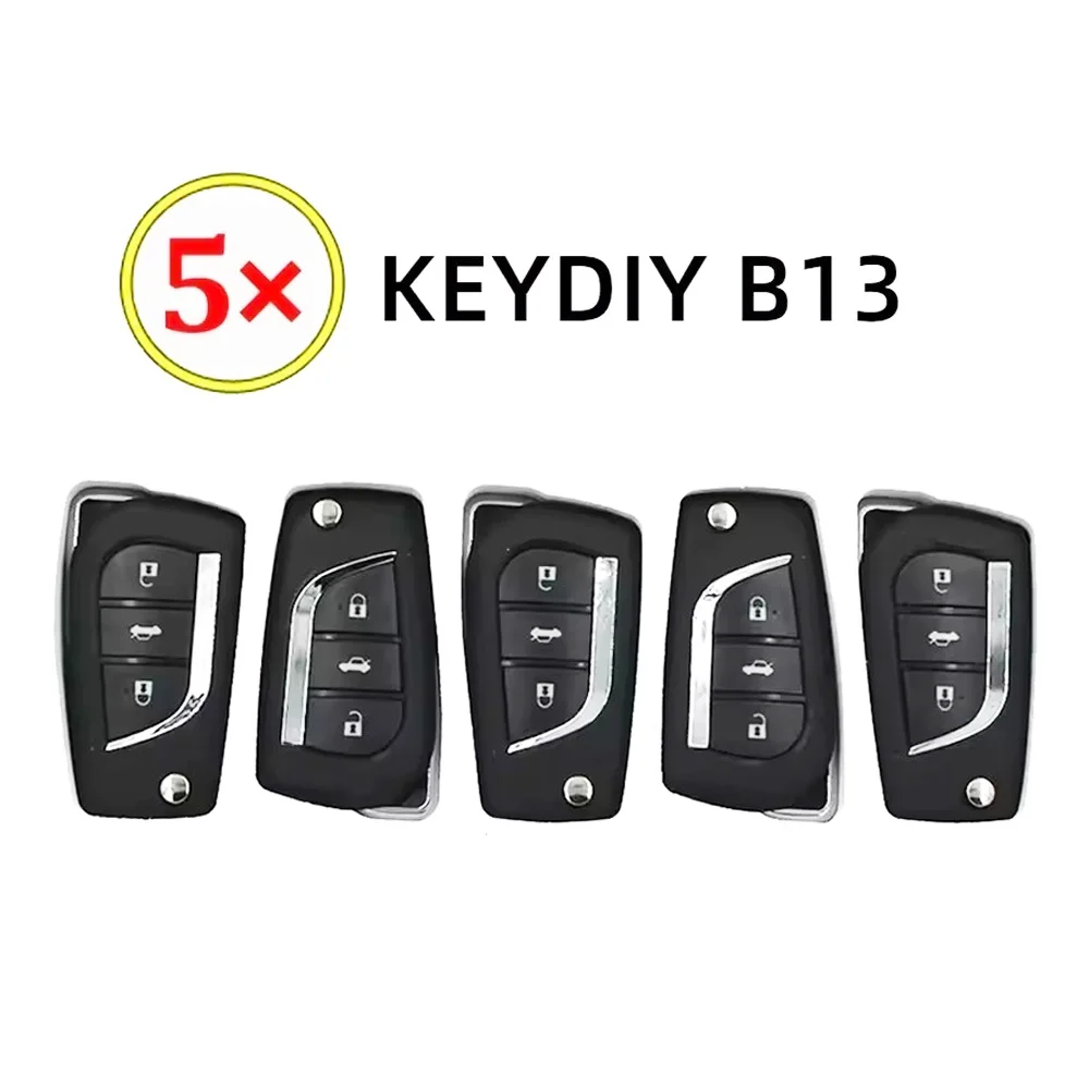 5PCs keydiy B13 Universal Remote Key 3 Button car key for Toyota style kd900 B series KD-X2/kd-max/KD mini key programmer KD B13
5PCs keydiy B13 Universal Remote Key 3 Button car key for Toyota style kd900 B series KD-X2/kd-max/KD mini key programmer KD B13