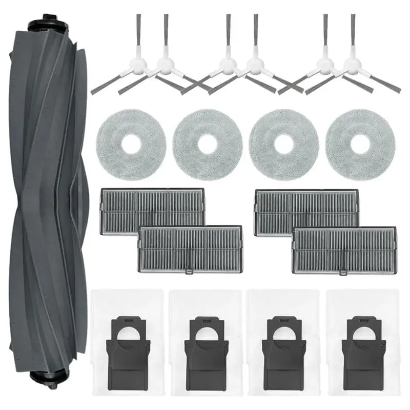 LICE-For Dreame L10s Pro Ultra Heat Vacuum Robot Main Side Brush Hepa Filters Dust Bags Mop Cloth Spare Parts Set
LICE-For Dreame L10s Pro Ultra Heat Vacuum Robot Main Side Brush Hepa Filters Dust Bags Mop Cloth Spare Parts Set