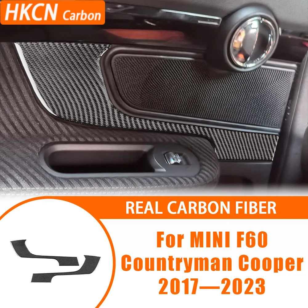Carbon Fiber Car Accessories Rear Door Protector Panel Interior Cover Tirm Modified Sticker For MINI F60 Countryman Cooper 17—23
Carbon Fiber Car Accessories Rear Door Protector Panel Interior Cover Tirm Modified Sticker For MINI F60 Countryman Cooper 17—23