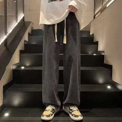 Retro Men's Jeans Casual Loose Straight Leg High Street Versatile Summer Spring Autumn Long Pants American Style Wide Leg
Retro Men's Jeans Casual Loose Straight Leg High Street Versatile Summer Spring Autumn Long Pants American Style Wide Leg
