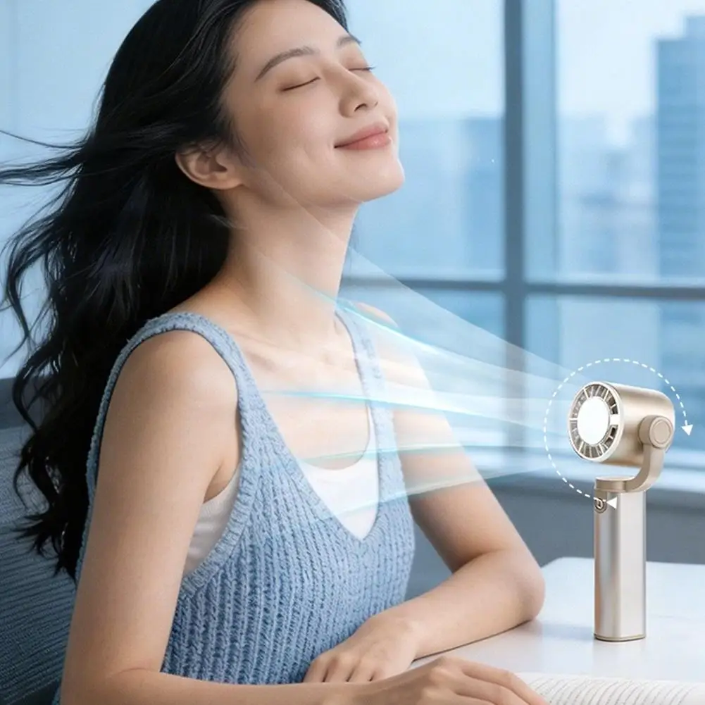 Ultra Long Battery Life Handheld Fan Aluminum Alloy USB Rechargeable Portable Cooling Fan for All Scenarios
Ultra Long Battery Life Handheld Fan Aluminum Alloy USB Rechargeable Portable Cooling Fan for All Scenarios