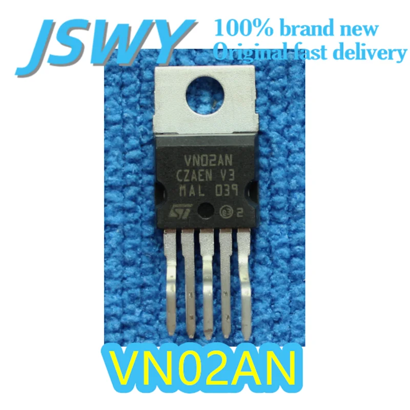 (3/30 pieces) VN02AN VN02N TO220-5 Package High-Side Smart Power Switch 30V/2A Solid State Relay original stock
(3/30 pieces) VN02AN VN02N TO220-5 Package High-Side Smart Power Switch 30V/2A Solid State Relay original stock
